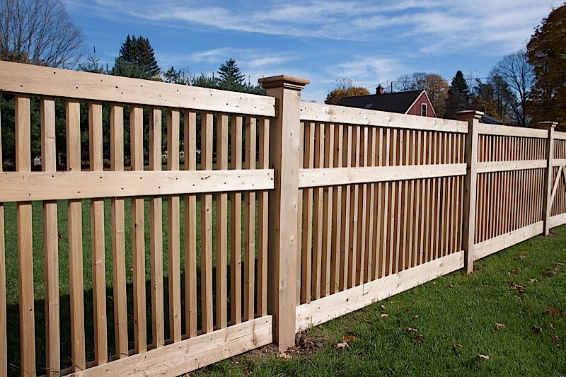 Wood Fence Styles Ct Wood Fence Installation Cedar Wood Fencing 2865